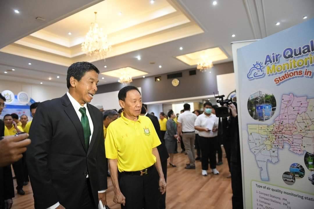 พัชรวาท จับมือ ชัชชาติ นำ ทส. ร่วม กทม. เตรียมป้องกันฝุ่นละออง PM2.5