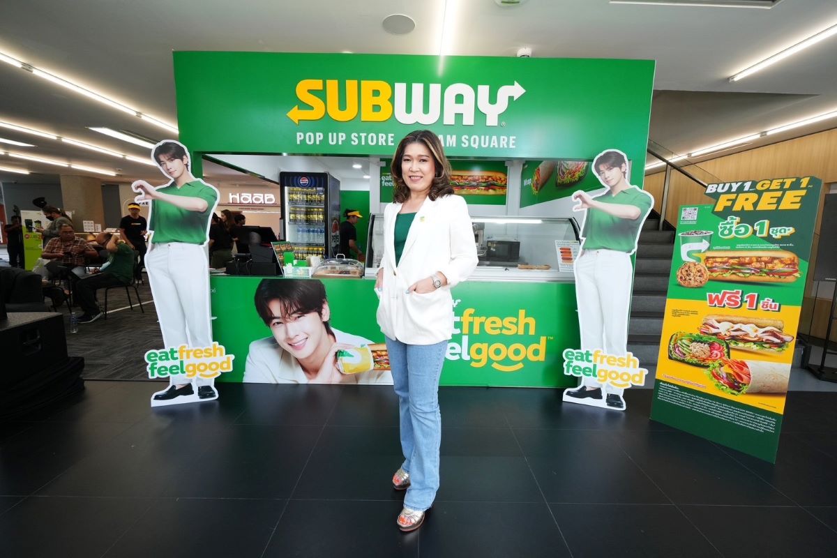 ซับเวย์ x ชาอึนอู ทุ่มงบการตลาด กว่า 30 ล้านบาท ปูพรมแคมเปญการตลาดสุดปัง