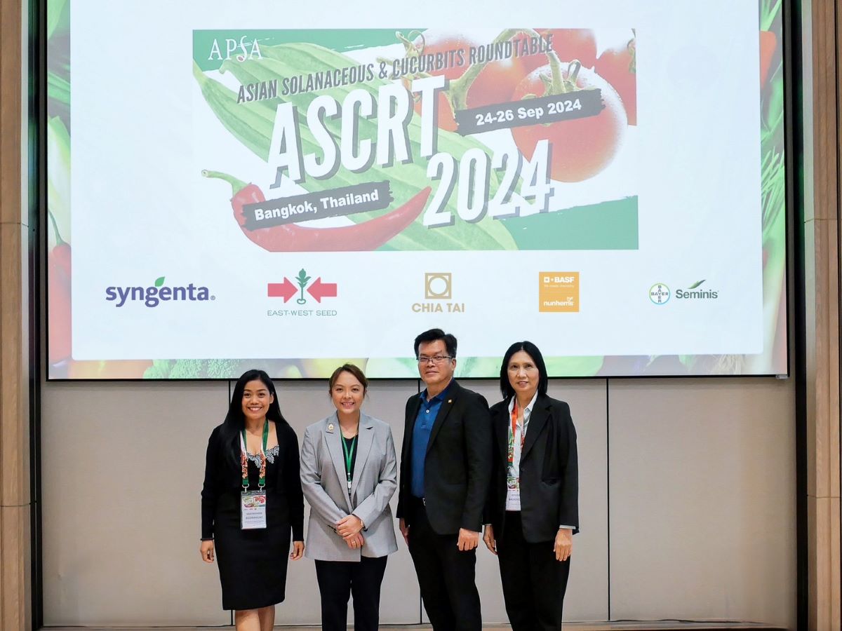 เจียไต๋จับมือ APSA ร่วมเป็นเจ้าภาพจัดงาน Asian Solanaceous Cucurbits Round Table 2024