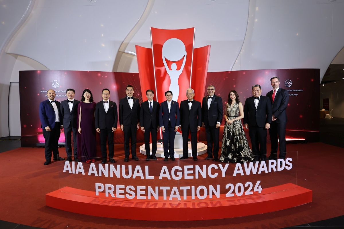 เอไอเอ ประเทศไทย มอบรางวัลเกียรติยศแก่สุดยอดตัวแทน “ที่สุดแห่งปี” ประจำปี 2567