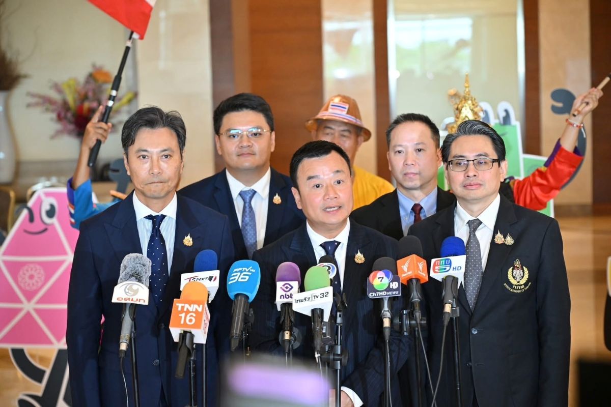 “เห็นพ้อง” ทุกสมาคมกีฬาแห่งประเทศไทย ปลื้มใจที่ รมต.ท่องเที่ยวและกีฬา ให้ความสำคัญทุกสมาคมกีฬาฯ แห่งประเทศไทย