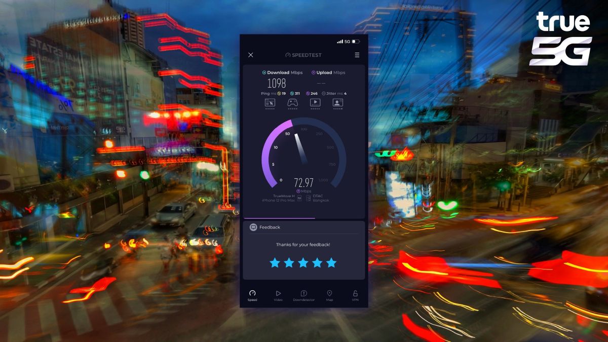 ทรู คอร์ปอเรชั่น เปิดประสบการณ์ใหม่อัปเกรด 5G เต็มประสิทธิภาพด้วยเทคโนโลยี DSS ปรับยืดหยุ่นอัตโนมัติสัดส่วนใช้งาน เริ่มแล้วย่านทองหล่อ กทม.