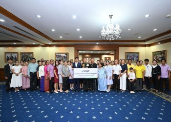 GULF มอบเงิน 17 ล้านบาท จากกองทุน 100 ล้านบาท ร่วมเป็นส่วนหนึ่งในการดูแลครอบครัวทหารกล้าที่เสียสละเพื่อชาติ