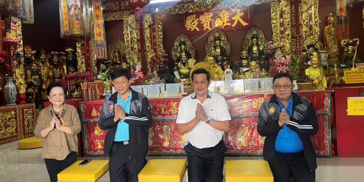 “บิ๊กหยิม”​ นำคณะกรรมการมูลนิธิศุลการักษ์และเพื่อน​ เข้าสักการะสิ่งศักดิ์สิทธิ์​ ที่อุทยานวิหารเซียน​ -​ มูลนิธิสว่างดาวดึงส์ธรรม​ -​ ปากช่อง