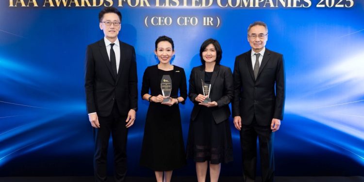 บีเจซี คว้า 2 รางวัลอันทรงเกียรติจากเวที IAA Awards for Listed Companies 2025