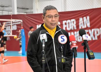 ดร.ณัฏฐ์ ธีรณัฐสุภานนท์ ประธานมูลนิธิกองทุนพัฒนาการกีฬา เดินทางเยี่ยมให้กำลังใจนักกีฬา ก่อนลุยศึกซีเกมส์ครั้งที่ 33