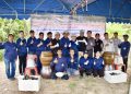 ประมงนนทบุรี ร่วมกับ กลุ่มอนุรักษ์สัตว์น้ำต.ศาลากลางปลายบาง เดินหน้า “ลงแขกลงคลอง” กำจัดปลาหมอคางดำ