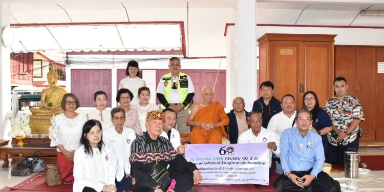 “อนันต์ นายก สภท.” นำคณะ ทำบุญปล่อยปลาน้ำจืด 32,400 ตัว เนื่องในโอกาสครบรอบ 60 ปี สภท.