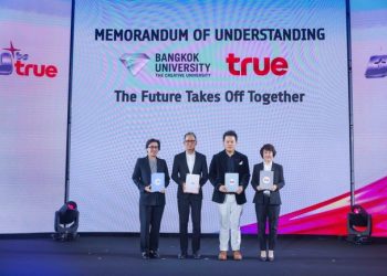 TRUE x Bangkok University จุดพลังคนรุ่นใหม่ เร่งปั้น “Future Leaders for AI Economy” ก้าวทันโลก Creative-AI Innovation เปิด “BU be TRUE” เปลี่ยนห้องเรียนเป็นรันเวย์สู่ Career จริง ผสานเทคโนโลยีดิจิทัลทรู ตอบโจทย์ธุรกิจและภาคการศึกษายุคใหม่