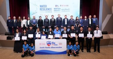 “กันก่อนท่วม” ชูต้นแบบ Water Smart Communities เปลี่ยน “ผู้ประสบภัย” เป็น “ผู้จัดการน้ำ” ชู 7 ชุมชนต้นแบบ จาก “รู้ก่อน–เตรียมก่อน–ป้องกันก่อน” สู่ Water Economy