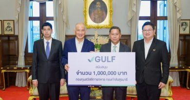 GULF มอบเงิน 1 ล้านบาท สนับสนุนกองทุนพิพิธภัณฑ์ทหารกองกำลังสุรนารี ดูแลสวัสดิการบุตรของทหารที่เสียชีวิตและได้รับผลกระทบจากการรบพื้นที่ชายแดน