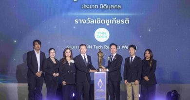 TNN Tech คว้ารางวัลผู้สื่อสารนวัตกรรมดีเด่นแห่งชาติ จาก NIA นับเป็นรางวัลที่ 2 แห่งปี ตอกย้ำบทบาทสื่อเทคโนโลยีและนวัตกรรม